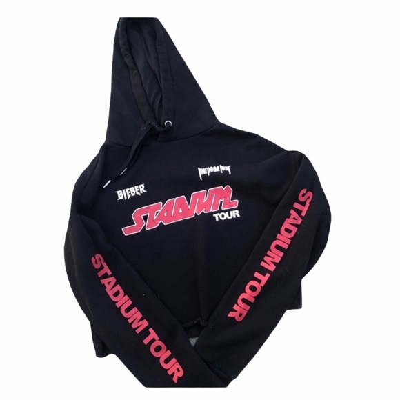 Sweaters - Justin Bieber tour cropped sweater